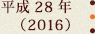 平成28年(2016)