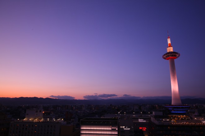 夜 借景